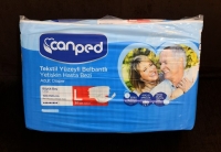 پوشک بزرگسال چسبی جان پد canped سایز لارج 30تایی