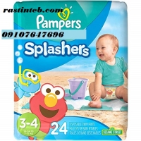 پوشک استخری ضدآب پمپرز pampers سایز 4-3 بسته های 24 تایی