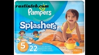 پوشک استخری ضدآب پمپرز pampers سایز 5 بسته های 22تایی