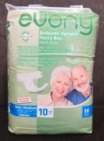 پوشک بزرگسال چسبی ایونی سایز مدیوم 10تایی 