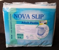 پوشک بزرگسال شورتی نوا اسلیپ nova slip سایز مدیوم 14تایی 