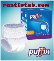 پوشک بزرگسال شورتی پوفیکس puffix سایز ایکس لارج 14تایی 