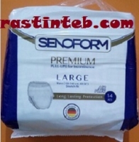 پوشک بزرگسال شورتی سنوفرم senoform سایز لارج 14تایی 