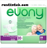 پوشک بزرگسال چسبی ایونی سایز ایکس لارج 30تایی 