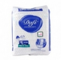 پوشک بزرگسال چسبی دافی dafi سایز لارج 10 تایی
